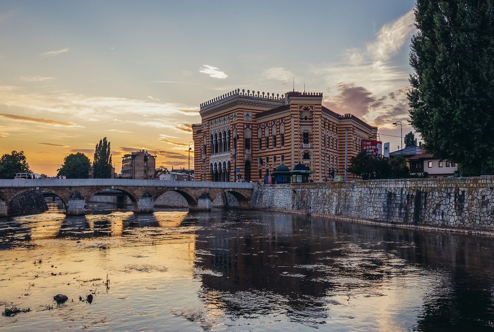 Vijećnica, Sarajevo, Bosnia and Herzegovina