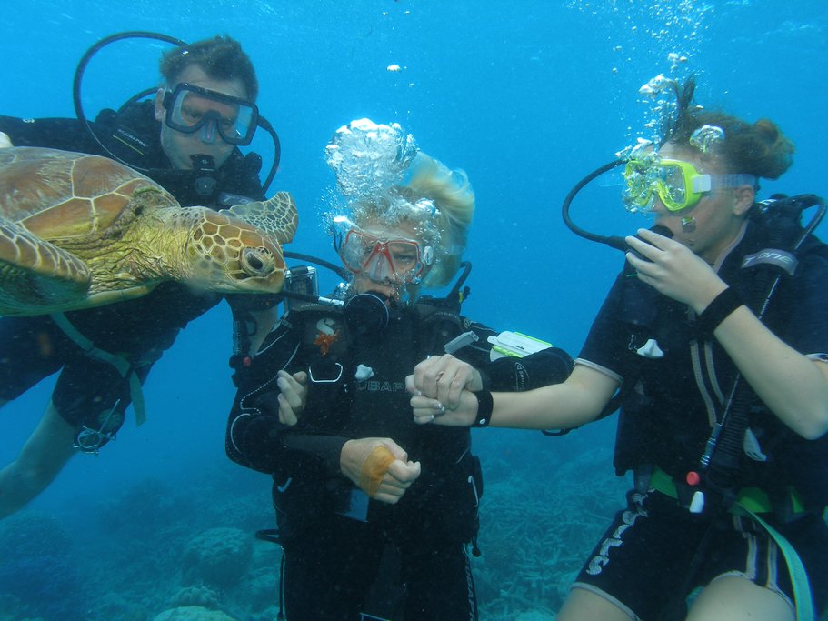 Diving
