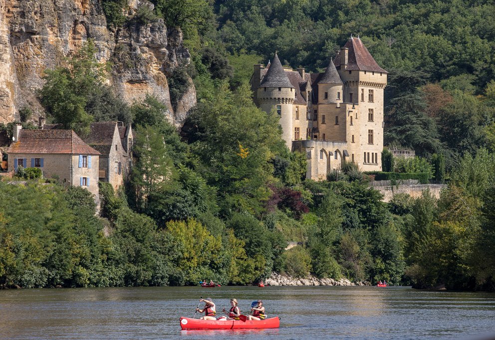 Rent a canoe and enjoy the scenery