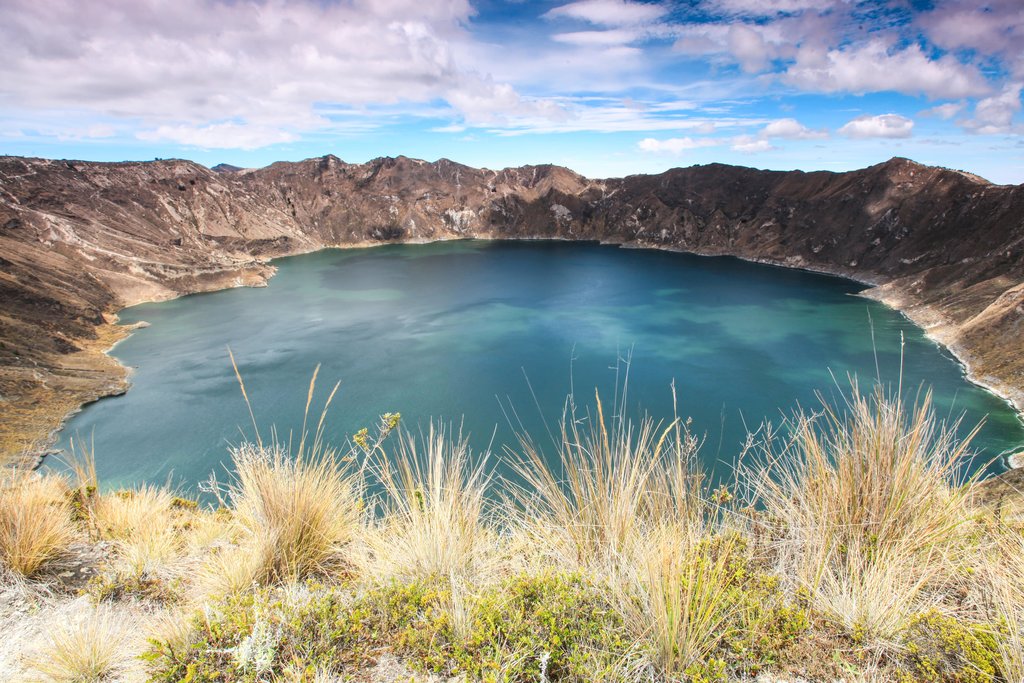 Visiting Quilotoa Lagoon & Transfer to Riobamba