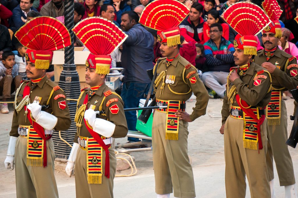 Catch a ceremony in Wagah