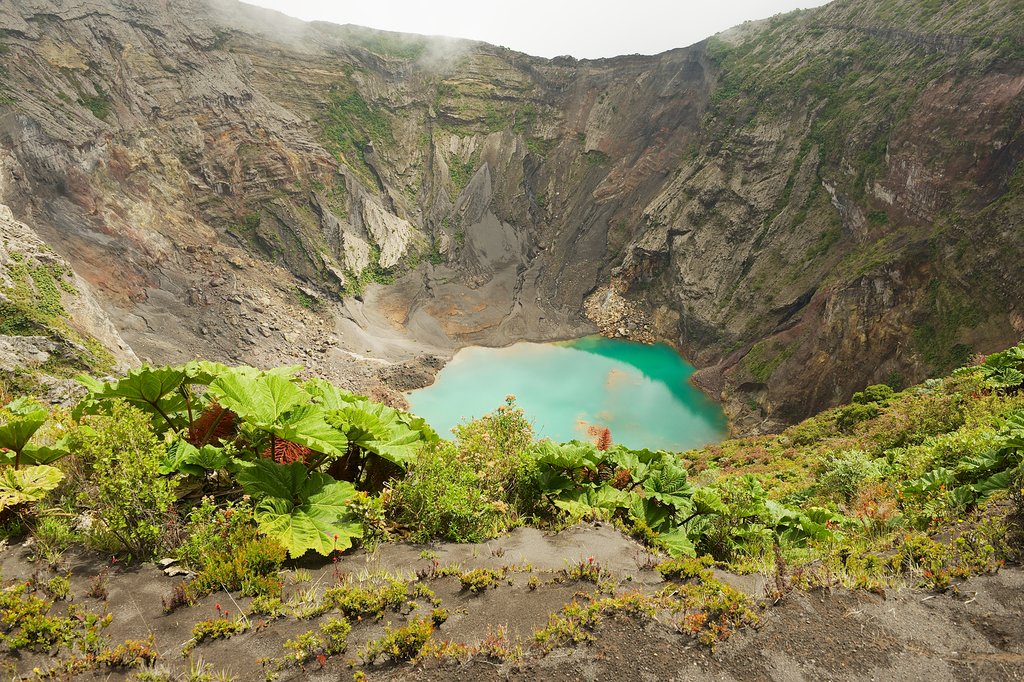 Irazu Volcano Crater