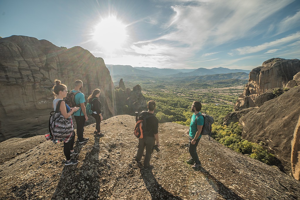A morning hike before heading to Athens