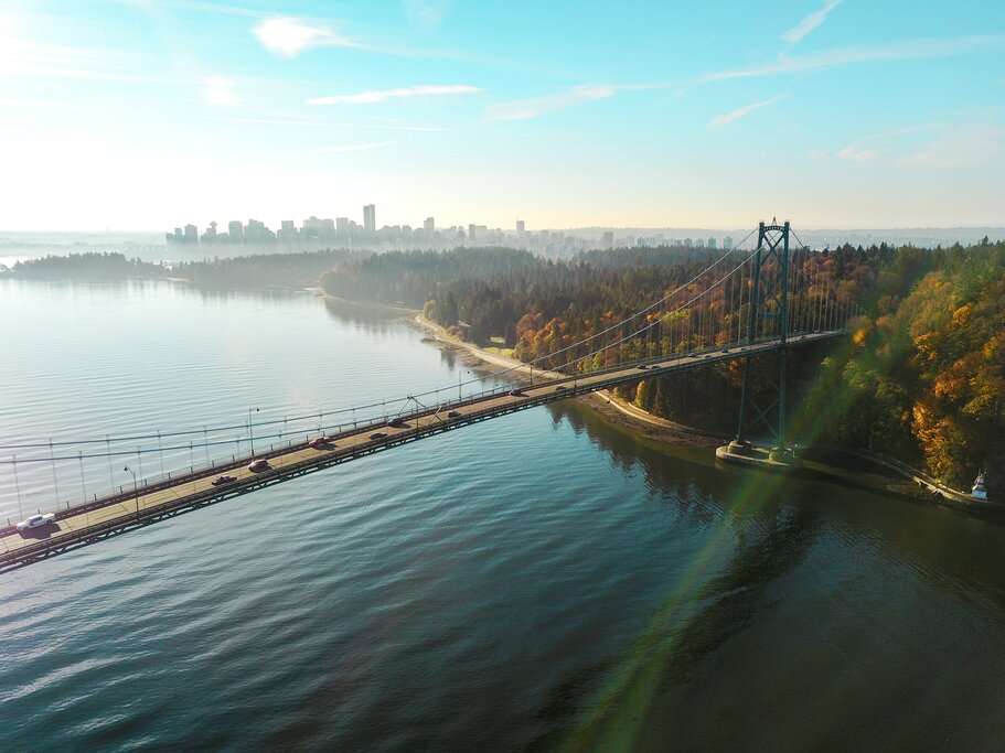 Vancouver's spectacular waterfront setting
