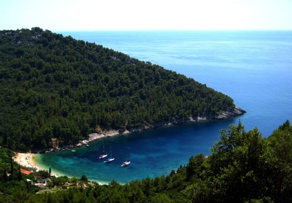 Southern coast of Korčula