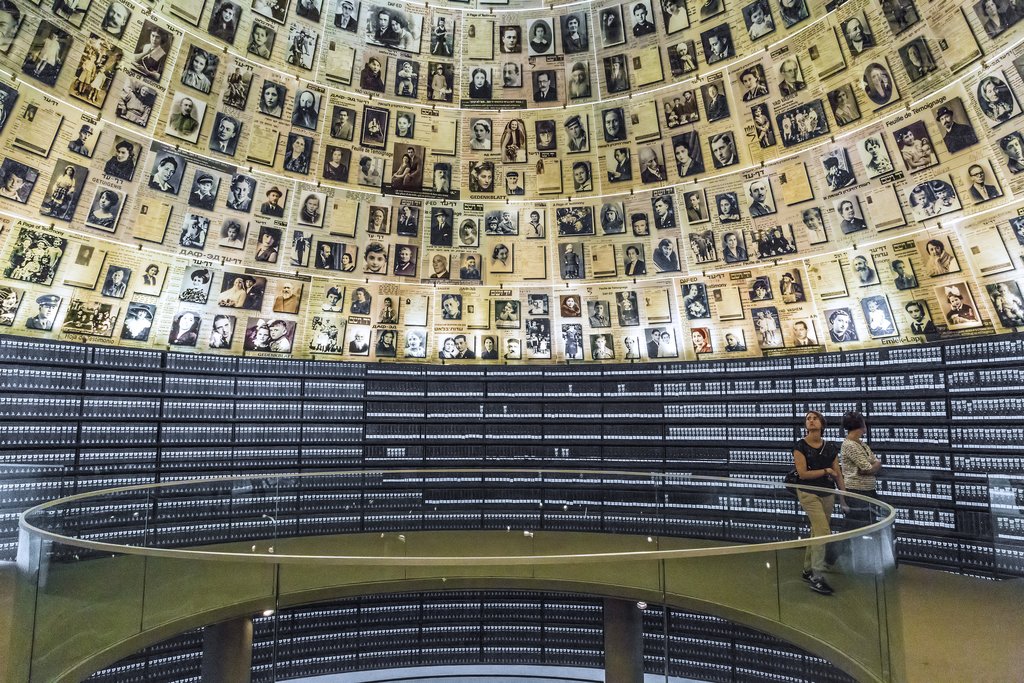 Hall of Names in Yad Vashem