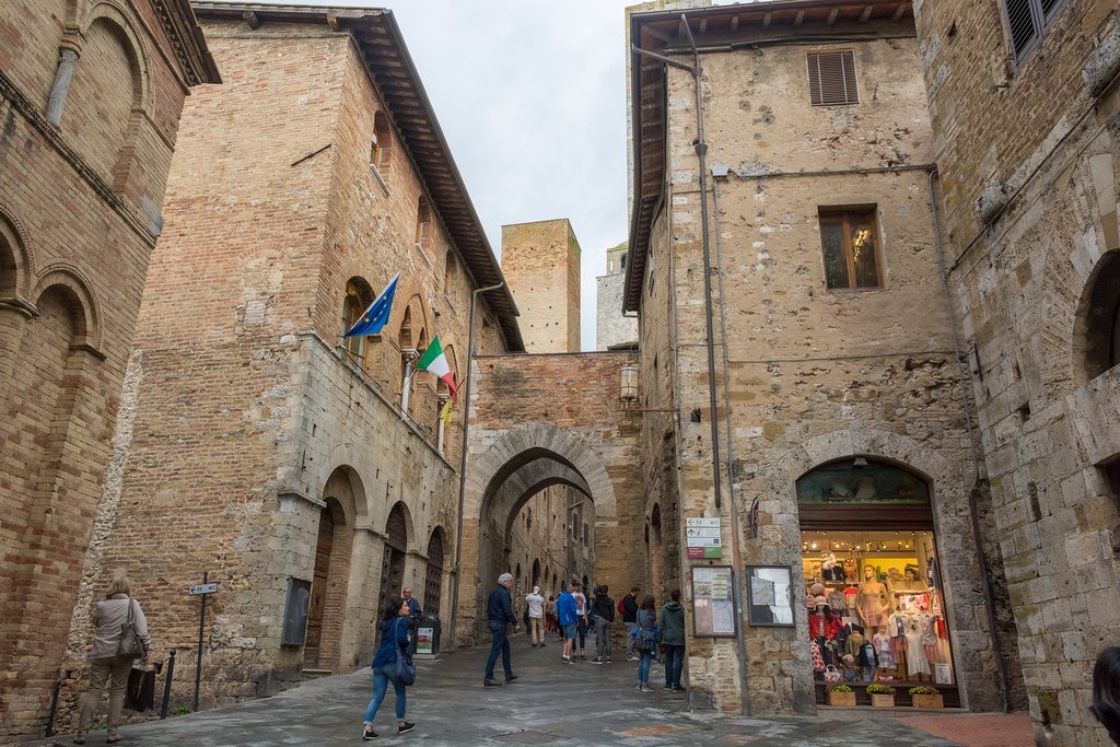 Medieval Streets of San Gimignano