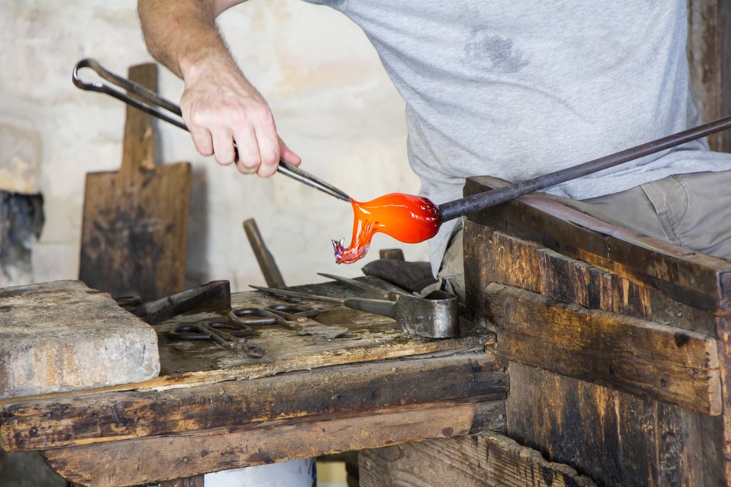 Glassmaker on Murano