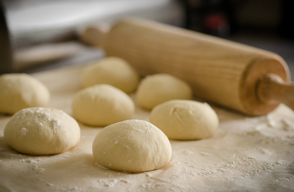 Handmade pasta dough