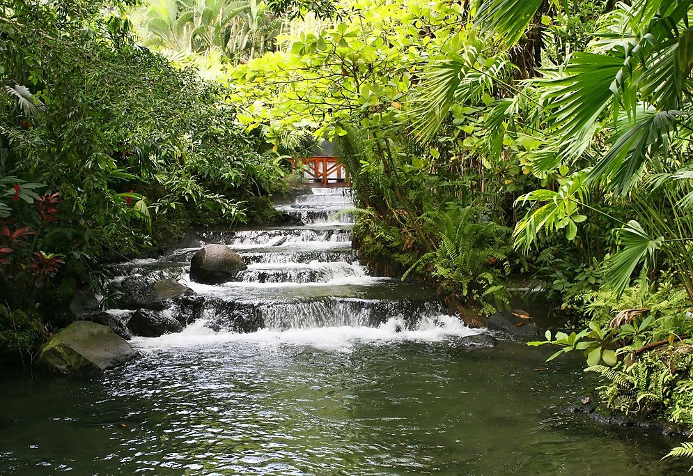 A hot spring near Arenal