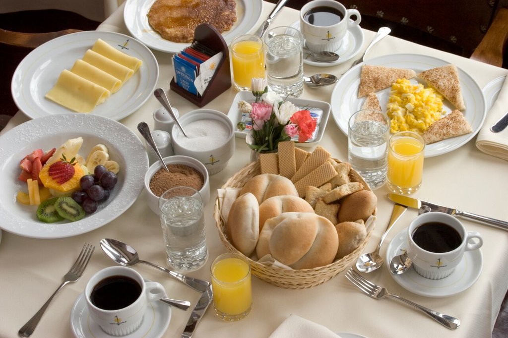 One of four daily meals, Portillo Ski Resort