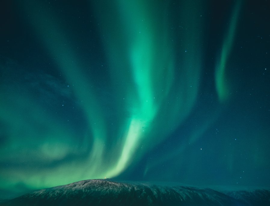 Northern Lights over Reykjavik