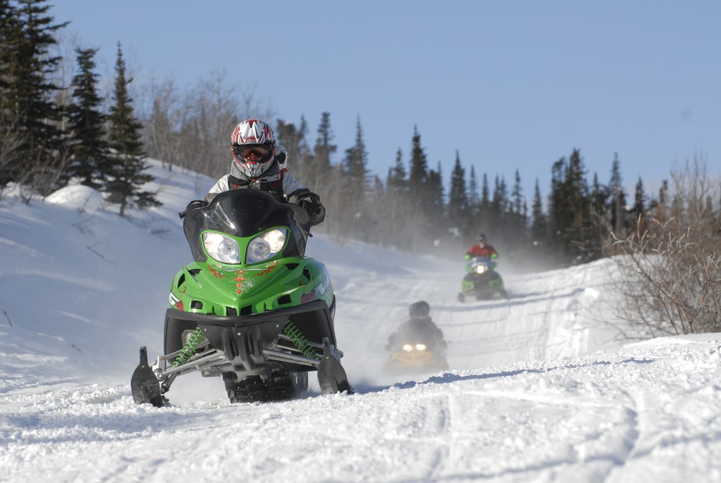 Enjoy an adrenaline-filled ride through the snow