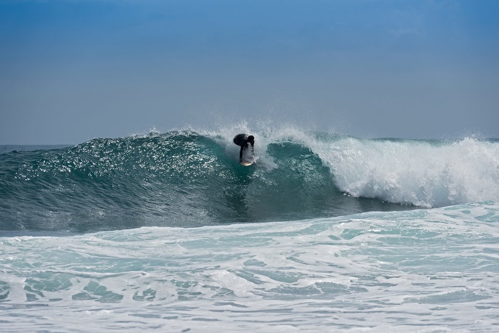 Time to hit the waves