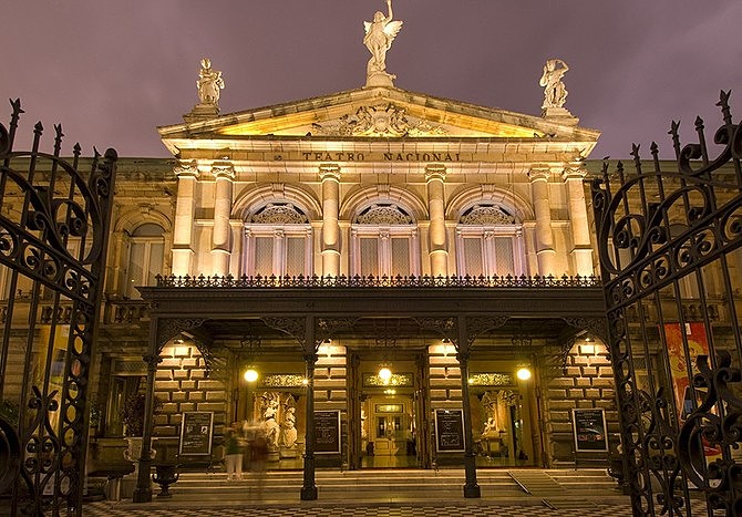 The National Theater of Costa Rica is an architectural jewel of San José