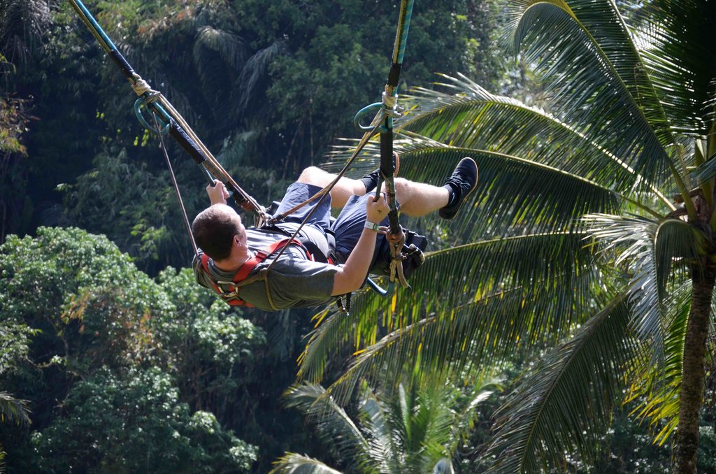 Swinging through Bali