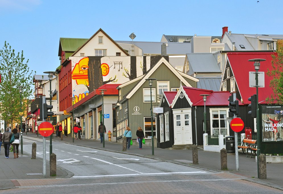 Exploring Downtown Reykjavik