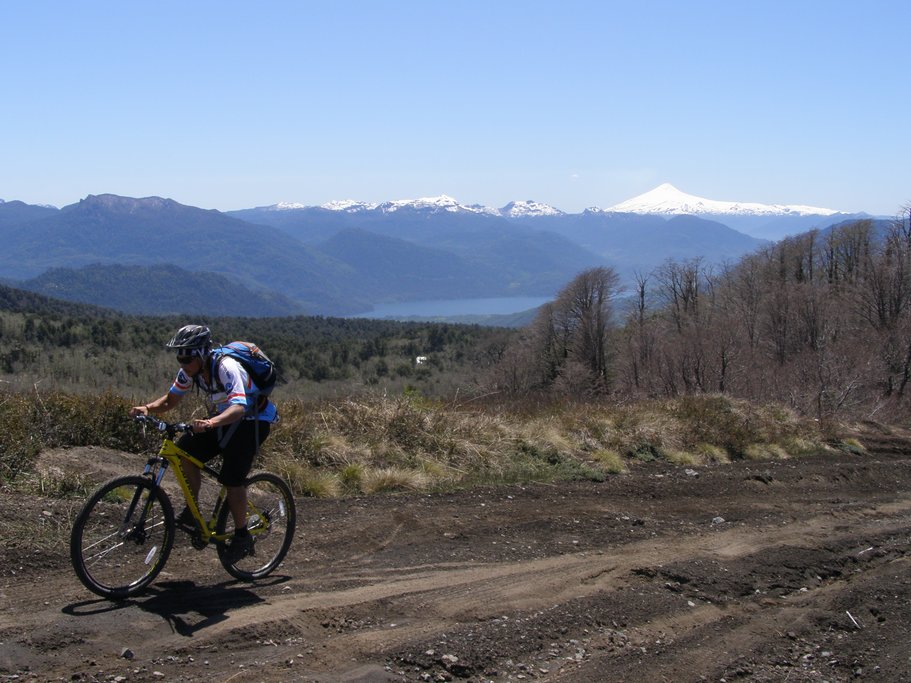 Biking in Chile's Lake and Volcano District