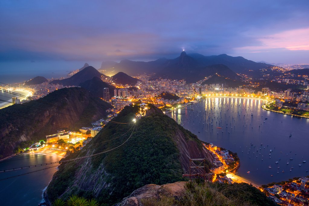 Rio by night