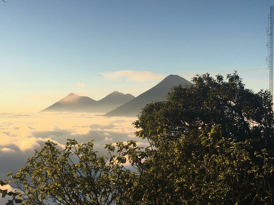 Panoramic views from Pacaya Volcano