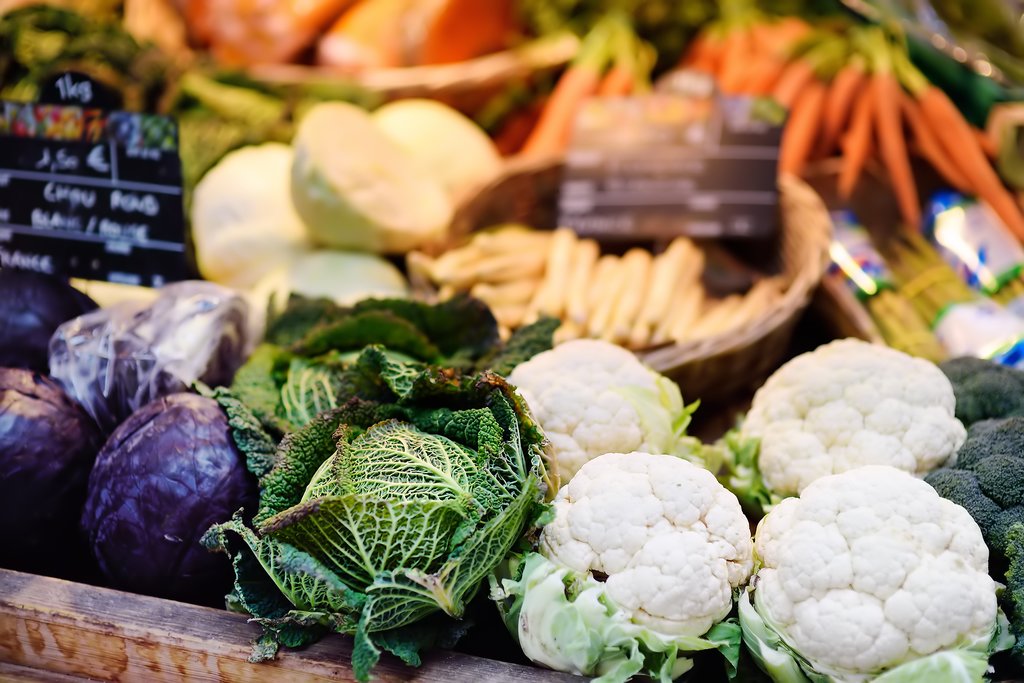 Cook with fresh local produce
