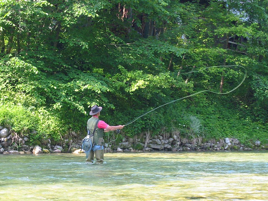 Fly fishing in Ushuaia