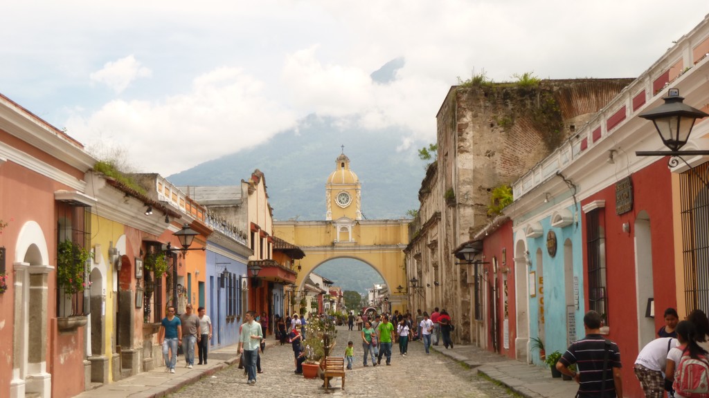 Old Town in Antigua, Guatemala
