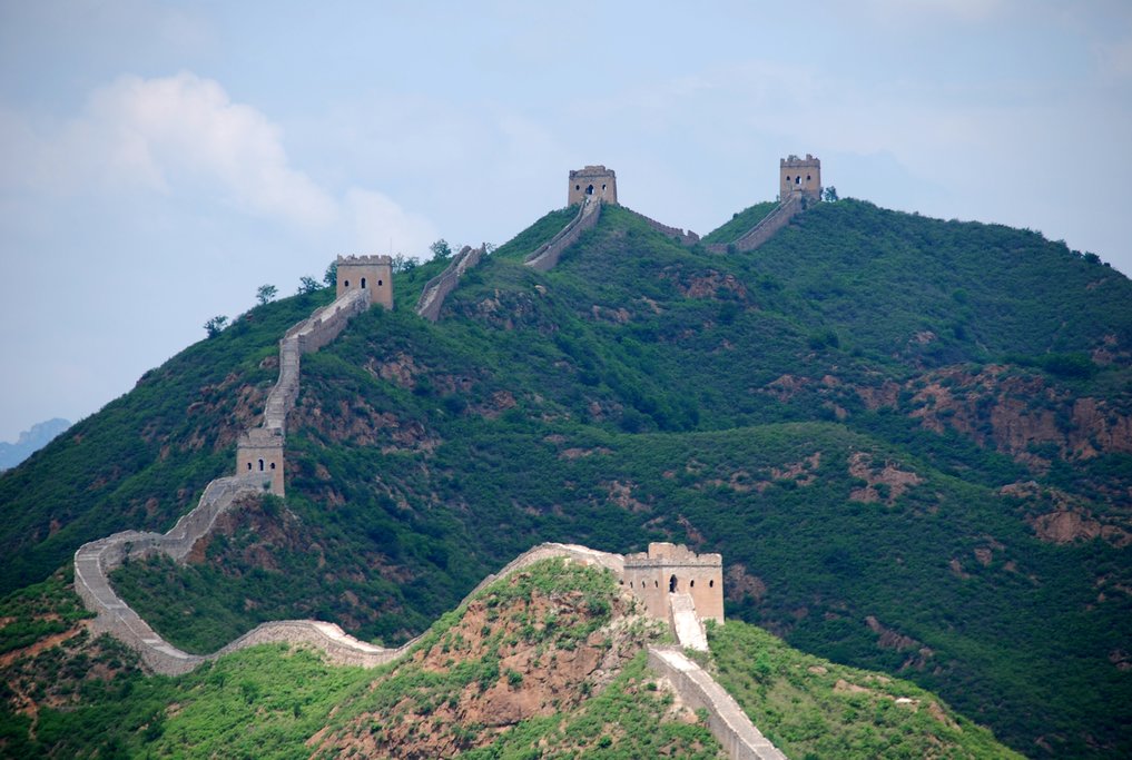 Mutianyu Great Wall has a cable car, chair lift, and toboggan