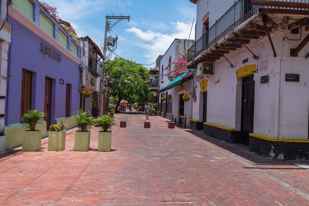 City street, Santa Marta