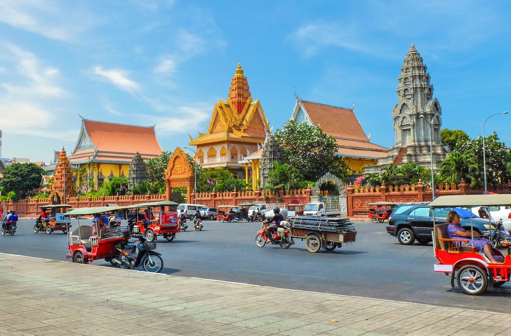 Enjoy a sightseeing tour of Cambodia's capital, Phnom Penh