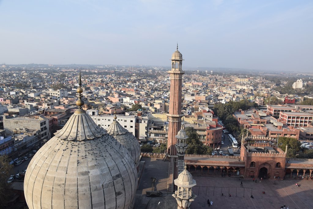 Delhi skyline
