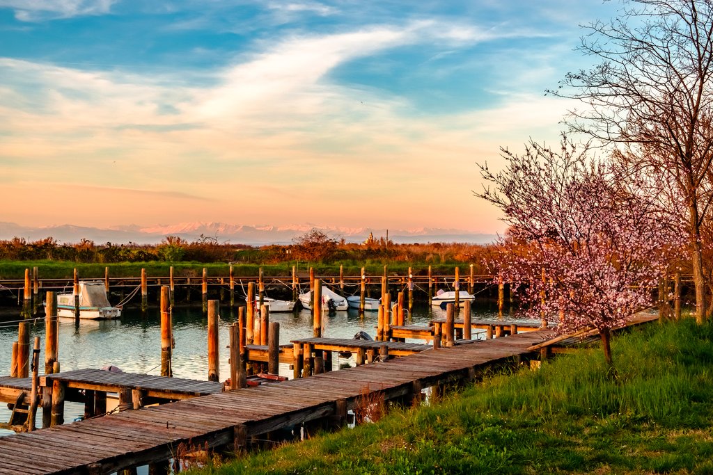 Spring evening in Grado