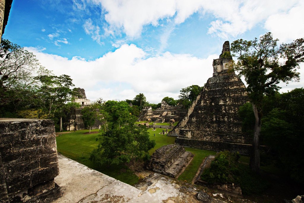 Tikal, Archaeological site.