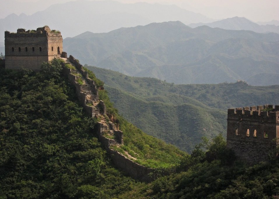 The Gubeikou area of the Great Wall
