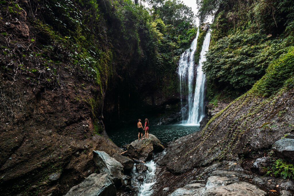 Transfer from Ubud to Menjangan via Munduk Waterfall Trekking
