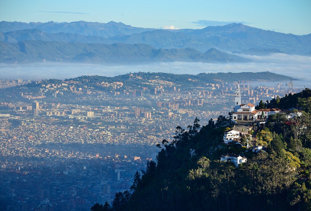 Explore Bogotá's city center on foot