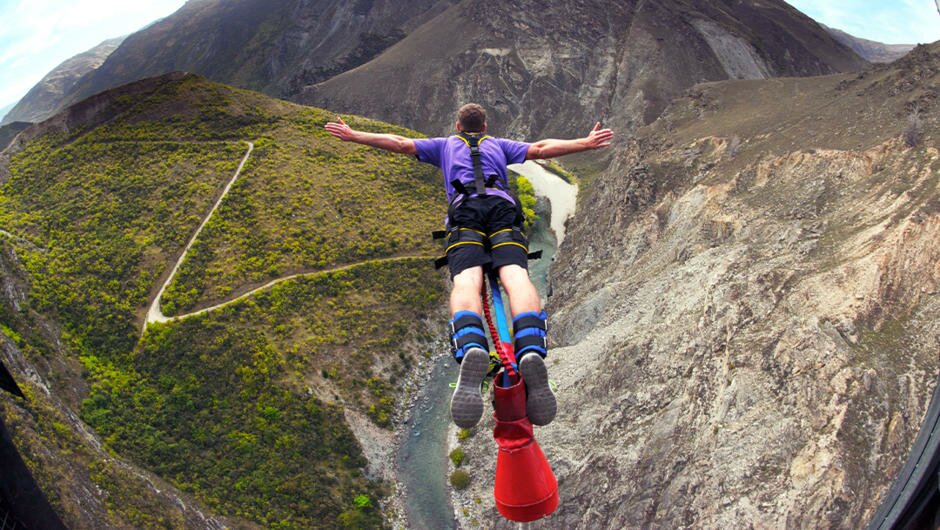 Nevis Bungy 134 Meters