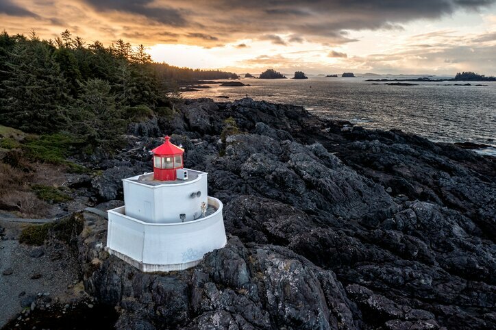 See Amphirite Point Lighthouse on a road trip in British Columbia