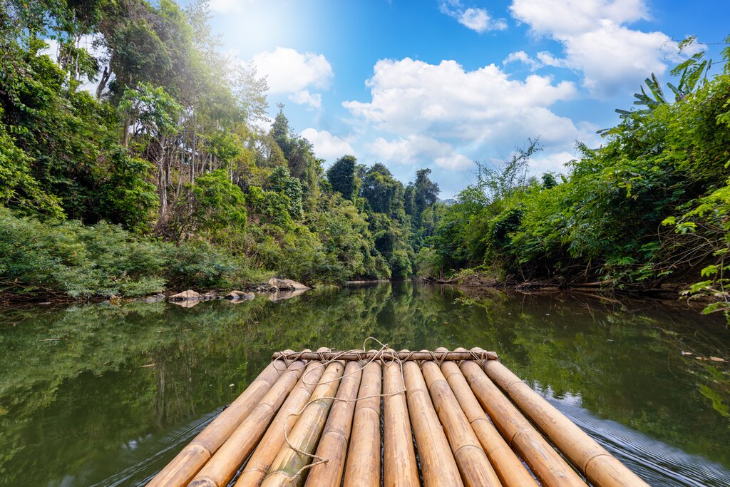 Raft at Rio La Vieja