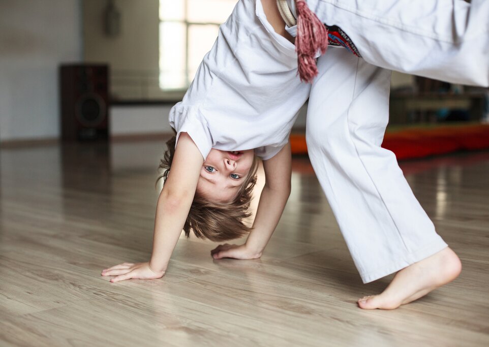 Boy capoeira