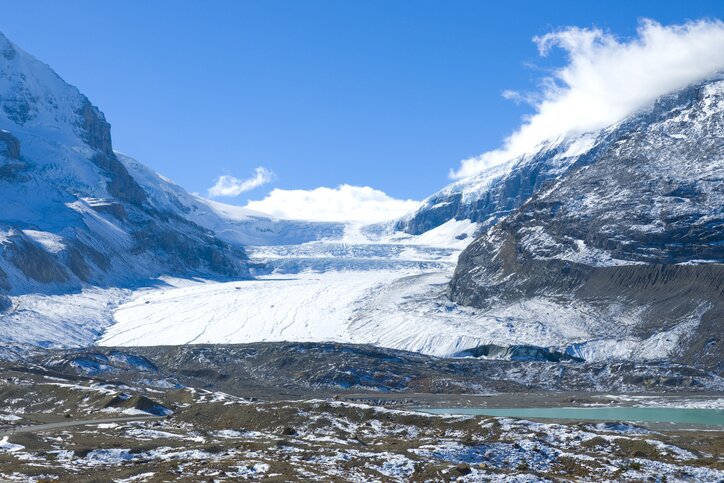 Hop on board the Ice Explorer to experience an ancient glacier up close