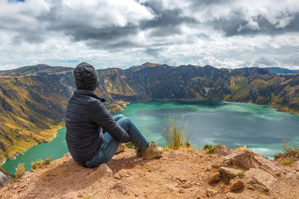 Quilotoa Lagoon