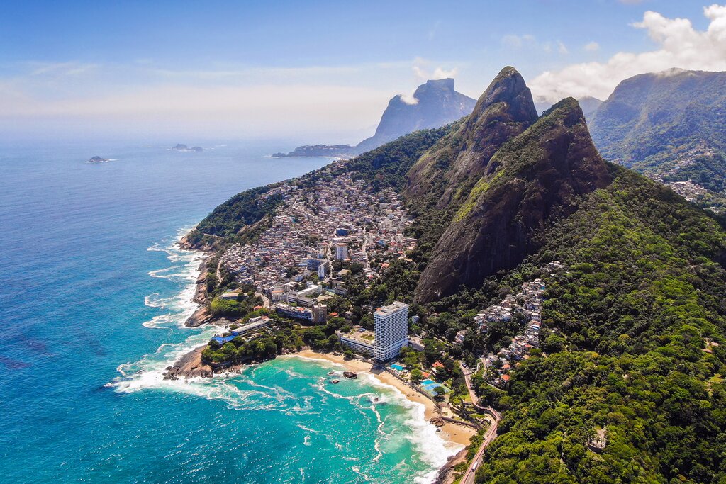Two Brothers Mountain and Vidigal favela