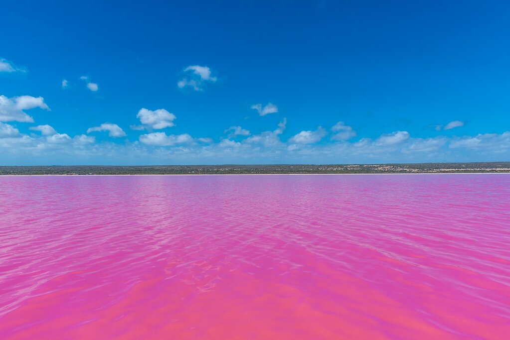 Hutt Lagoon on the Coral Coast