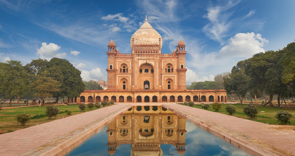 The Humayun Tombs in Delhi