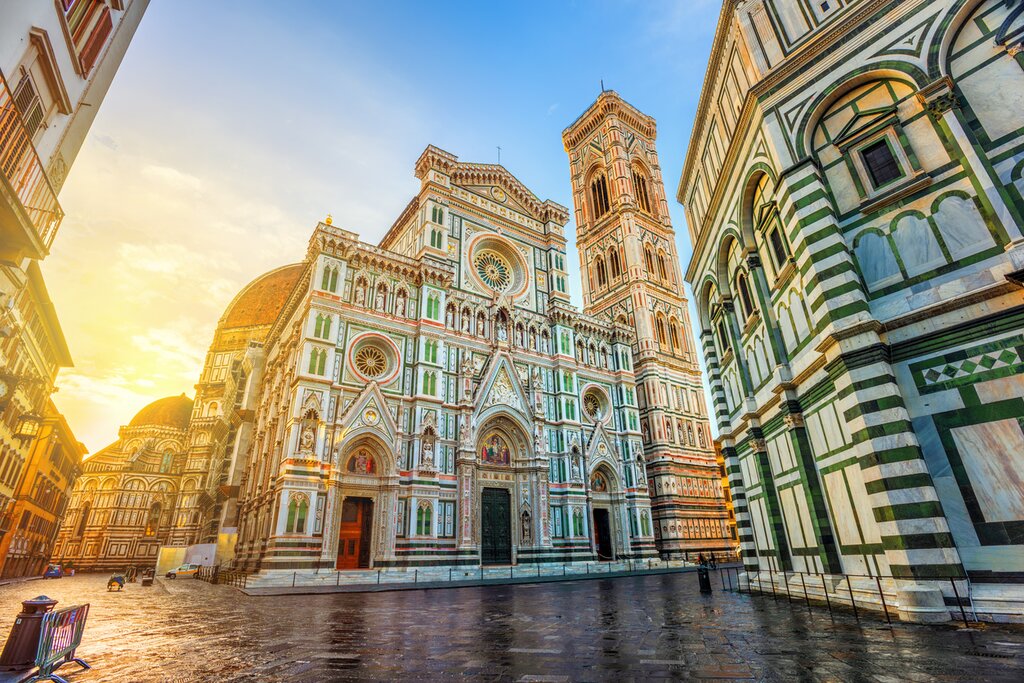 Florence's Duomo took more than 140 years to build, starting in 1296