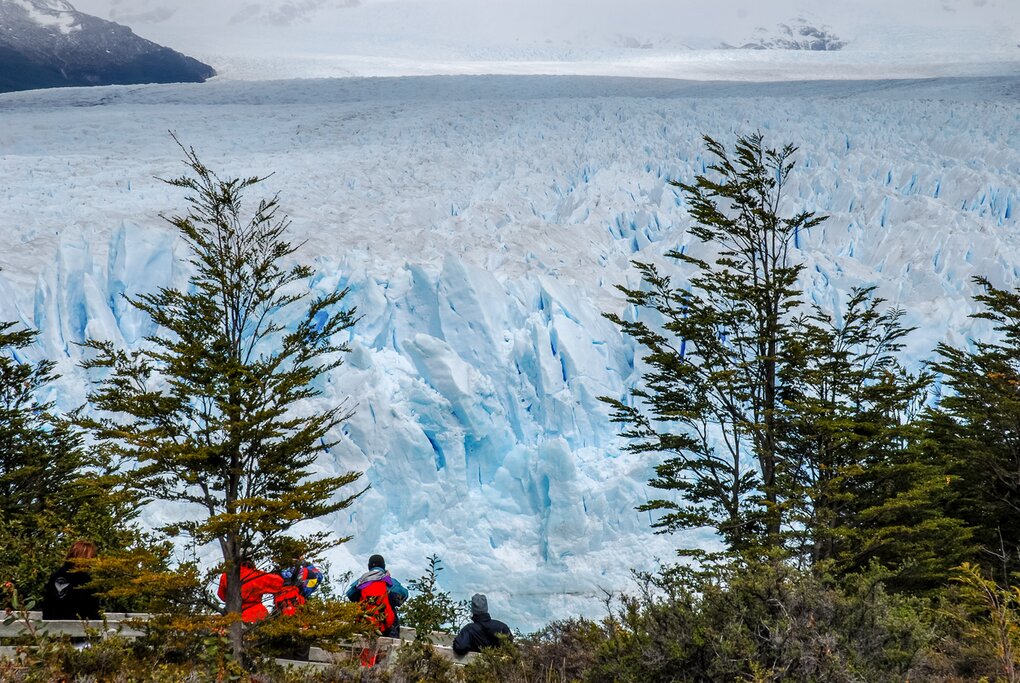 Dramatic views of Perito Moreno