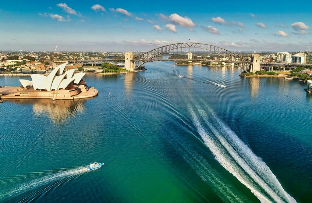 End your great Aussie adventure in Sydney, cruising its famous harbor and touring the iconic Opera House