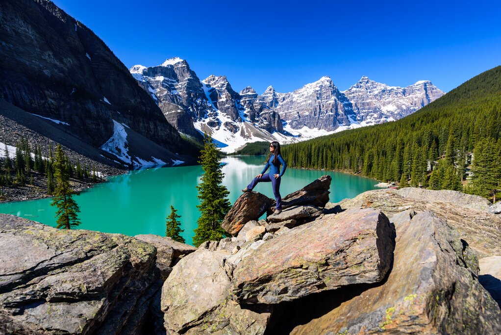 See sights including Lake Moraine on your epic Canadian road trip 