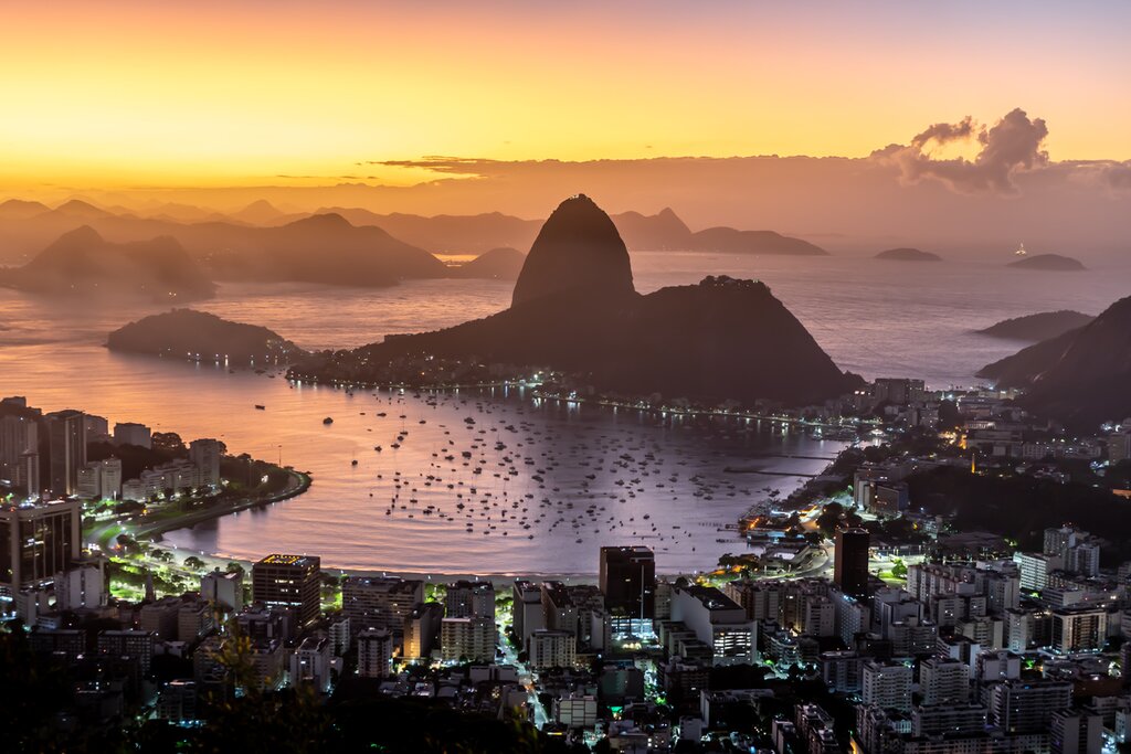 Take in views of Rio de Janeiro's Sugarloaf Mountain